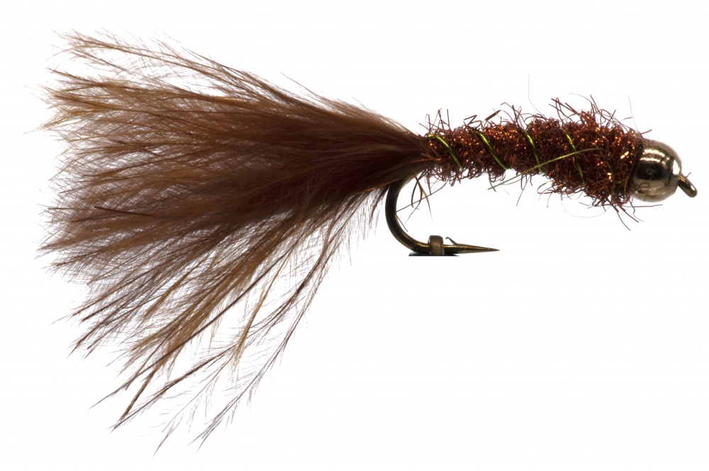 The Essential Fly Damsel Fiery Brown Fishing Fly